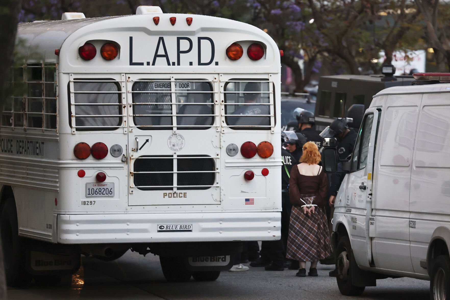 APTOPIX Immigration Raids Los Angeles